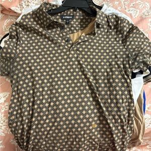 Express Men's Pattterned Shirt